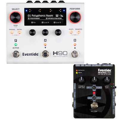 Eventide H90 Harmonizer Guitar Multi-Effects Pedal w/ Mixing Link Mic Preamp