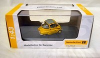 Schuco 010497 Bmw Isetta Deutsche Bundespost 1:43 Mit Vitrine In Ovp
