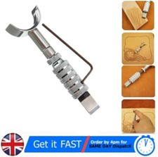 Adjustable 8cm DIY Manual Rotary Tools Leather Carving Swivel chisel Tools