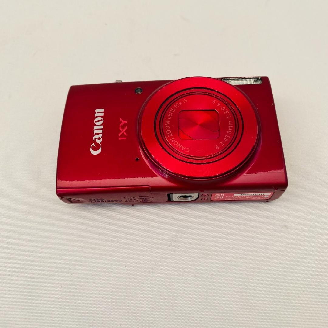 Canon IXY 190 BK PowerShot Camera RED 20.0MP 10X English