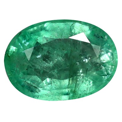 2.60 ct Supreme Oval Cut (11 x 8 mm) Colombia Green Emerald Natural Gemstone