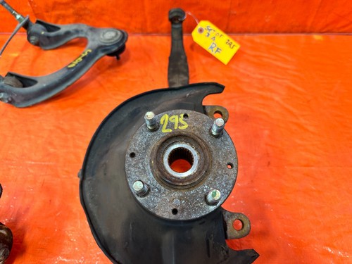 93-97 HONDA DEL SOL S & SI PASSENGER RIGHT FRONT SPINDLE KNUCKLE HUB OEM #295 - Picture 3 of 21