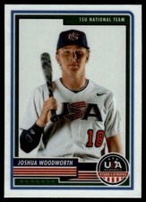 2023 Panini Stars & Stripes #40 Joshua Woodworth Rookie Team USA