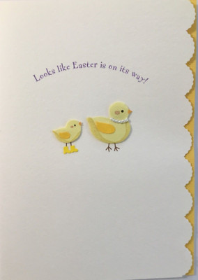 Marcel Schurman- Easter- Handmade 3D- Chicks- Die Cut Border