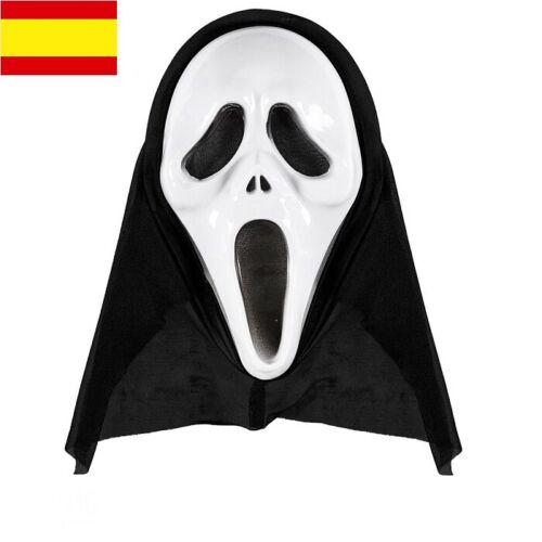 Mascara careta scream fantasma asesino halloween carnaval fiesta celebraciones.. - Imagen 1 de 1