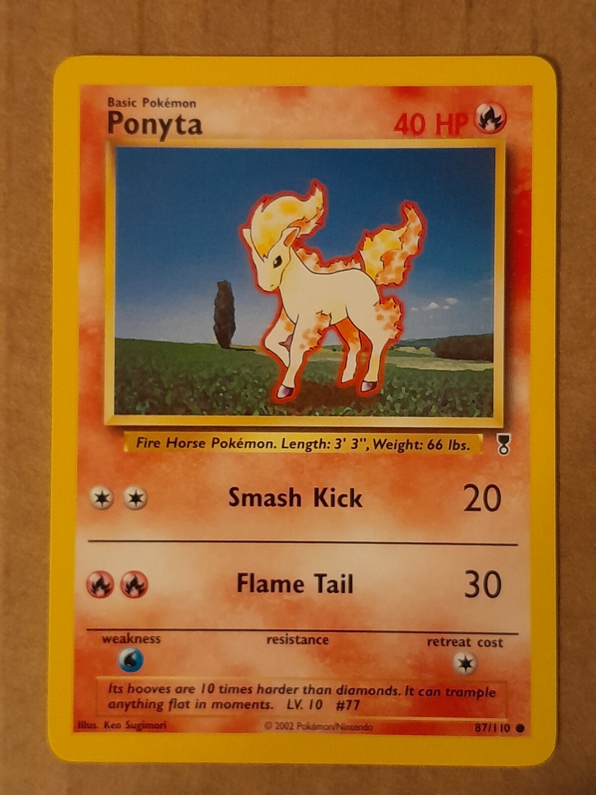 Pokemon Ponyta 87/110 Legendary Collection Near-Mint See Pictures
