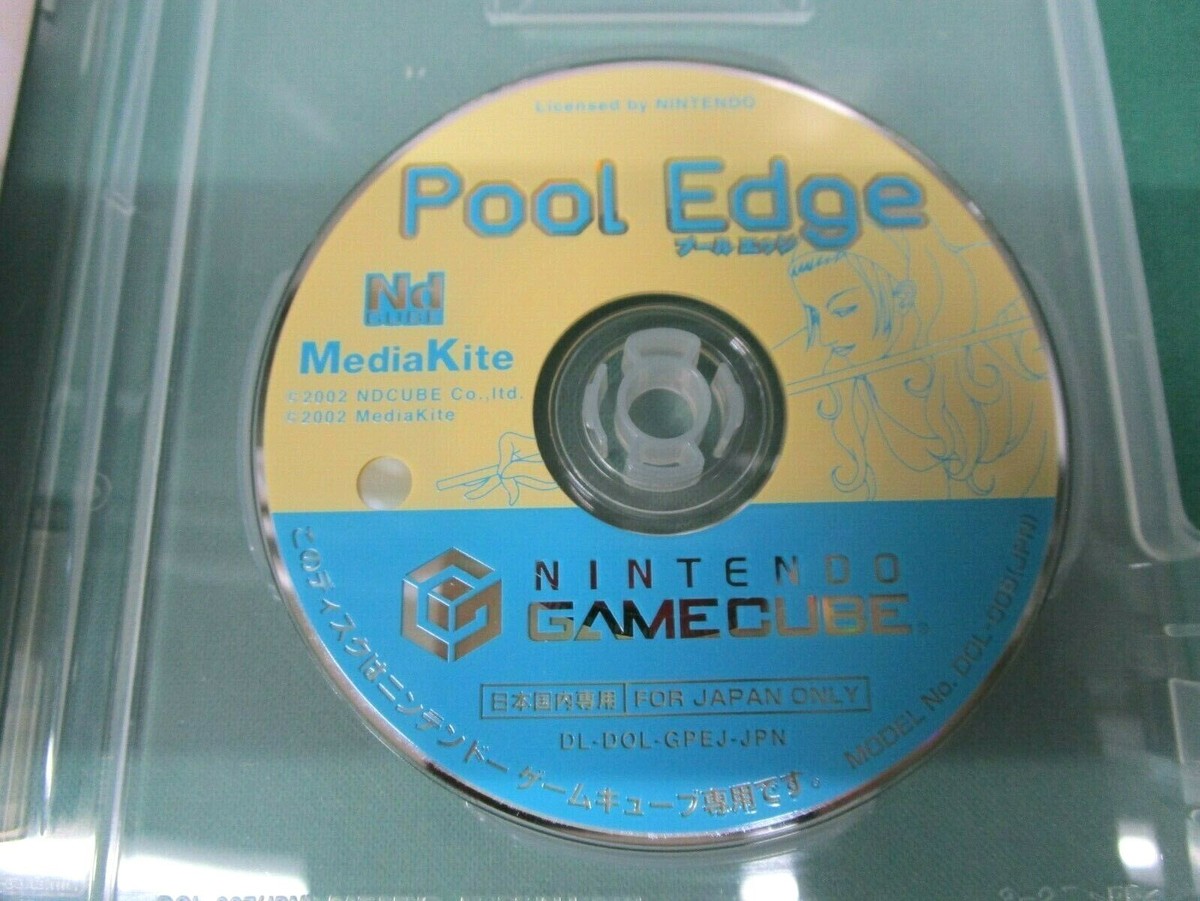 Game Cube Pool Edge.[outer box is handmade]. Nintendo GC