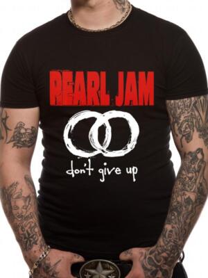 OFFIZIELL LIZENZIERT - PEARL JAM - DON'T GIVE UP T-SHIRT GRUNGE METAL