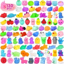 130PCS Squishies Mochi Squishy Toy, Kawaii Squishies Party Favors for Kids St...