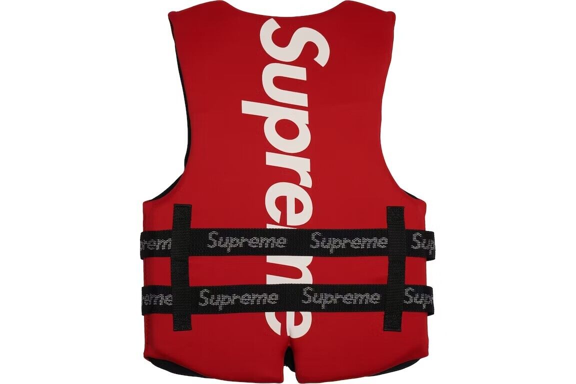 Supreme x O'Brien Life Jacket Vest SS18 USCG Approved Size Supreme x O'Brien Life Jacket Vest SS18 USCG Approved Size