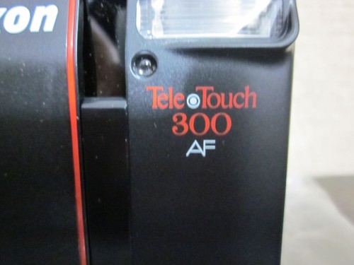 Nikon Tele Touch 300 AF Point & Shoot 35mm Film Camera 35-55mm Macro Lens - Picture 7 of 11