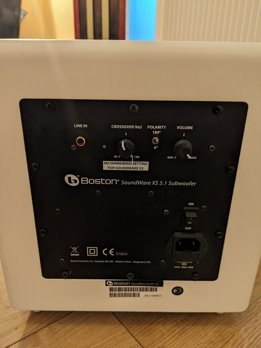 Subwoofer Soundware S Boston Acoustics Soundware XS Subwoofer For