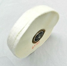 4" Muslin Buff Jewelry Polishing Buffing Wheel 40Ply Loose for Jewelers Buffer