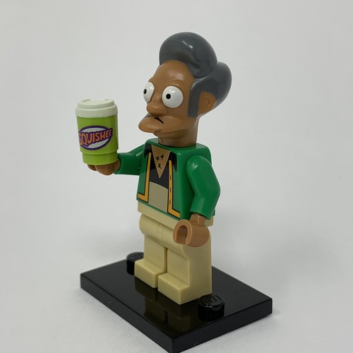 Lego Apu Collectible Minifigure Simpsons Series 1 CMF Complete w/ Squishee  | eBay