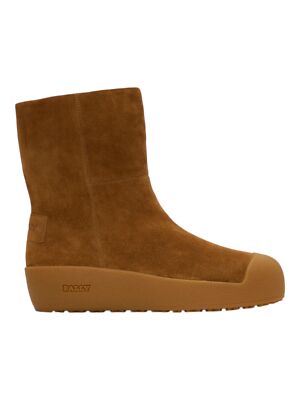 Bally GSTAAD 6302941 Men's Camel Suede Leather Shirling Lined Boots MSRP $850