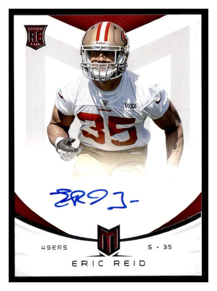 2013 Panini Momentum #133 Eric Reid Rookie Signatures Silver #/199