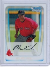 2011 Bowman Chrome Miles Head BCP188 Prospect Refractor 271/500 Boston Red Sox