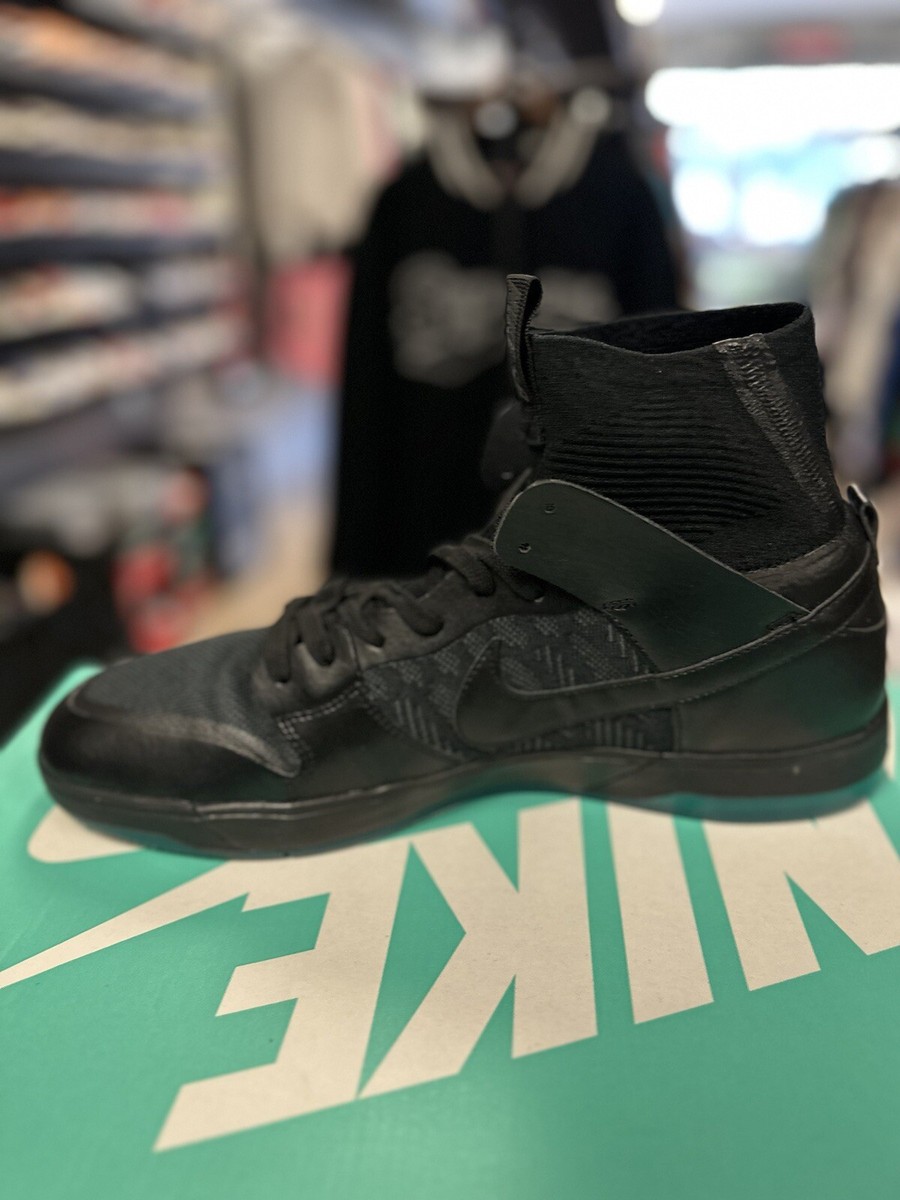 Nike Mens SB Zoom Dunk High Elite Black Dark Atomic Teal Size 11