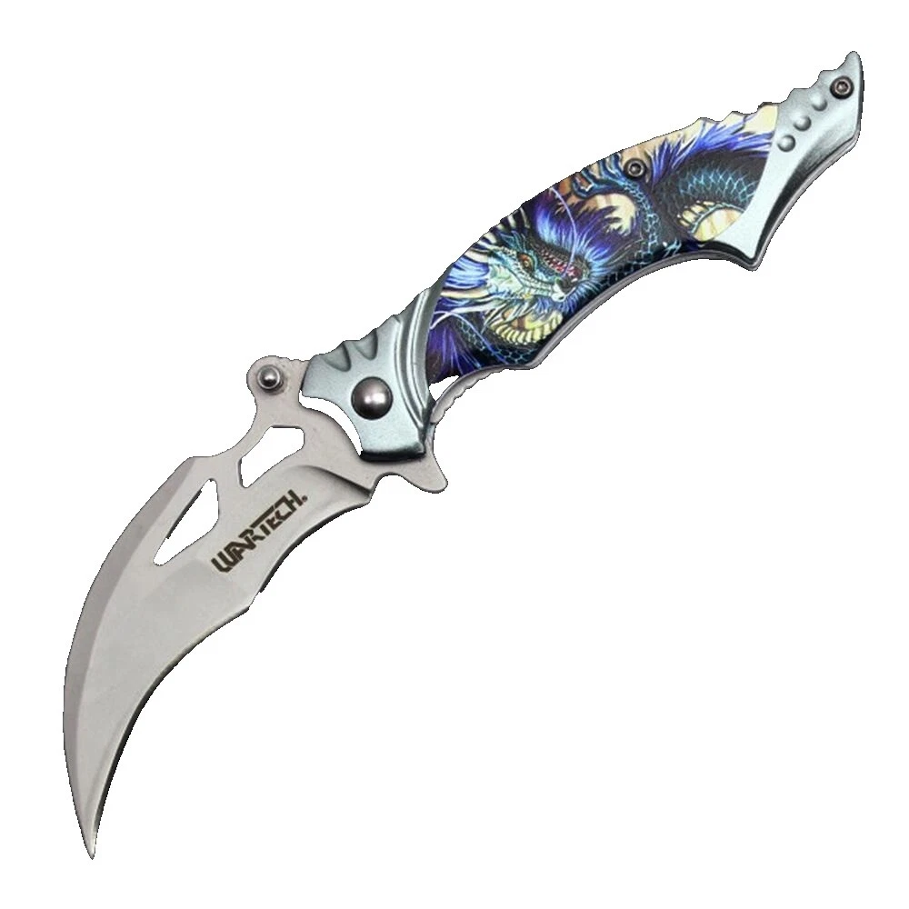 Stainless Steel Blade Karambit Pocketknife Collectible Folding Knives