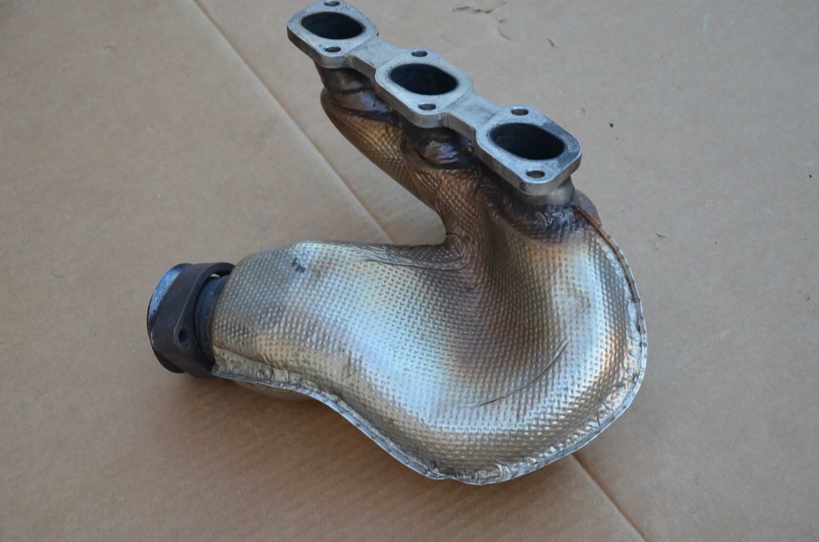 95-01 LAMBORGHINI DIABLO LEFT FRONT INSULATED EXHAUST MANIFOLD 004435458CB OEM