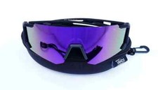 Velos  Sports Sunglasses Baseball Softball Polarized Shades Black/Purple