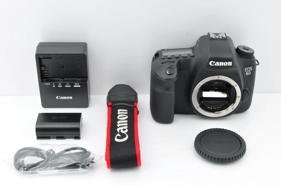 [Como nuevo sc:4715 (5%)] Cuerpo de cámara digital Canon EOS 6D SLR 20,2 MP de Japón #2459 Foto 2 de 4