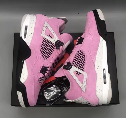 Air Jordan 4 Retro "Orchid" Men/Women Mid Top Basketball Shoes