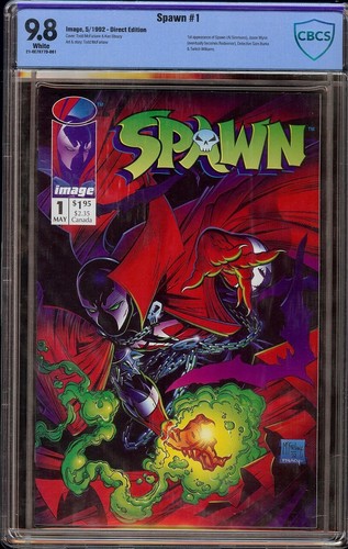 Spawn # 1 CBCS 9.8 White (Image, 1992) 1st Spawn, begin series