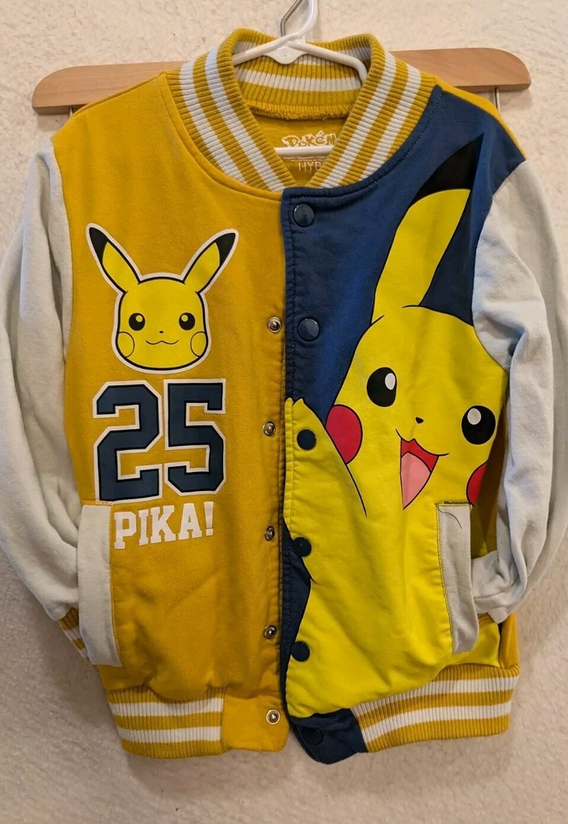 【ポケモン】レターマンジャケット wcs Pokemon World Championships Pikachu Varsity Jacket