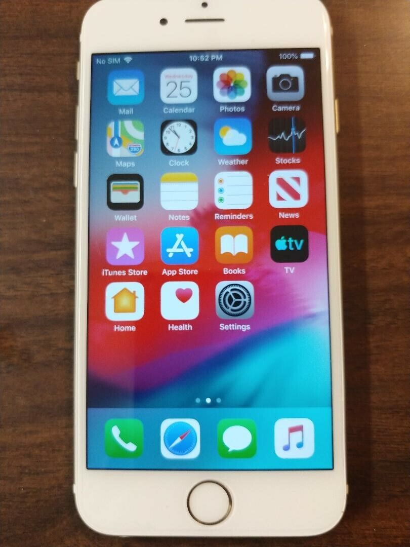 Apple iPhone 6 - 64GB - Gold (Unlocked) Model NG502/LLA, AT&T unlocked