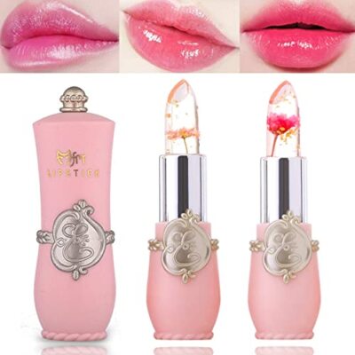 Crystal Flower Jelly Magic Pintalabios que cambia de color de larga duración