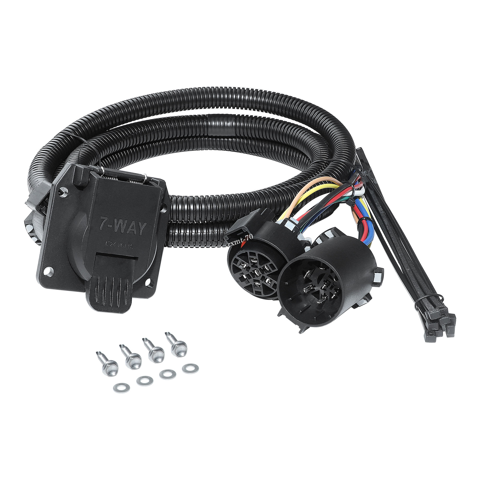 7 Pin Trailer Connector Wiring Harness Extension for Ford F250 F350