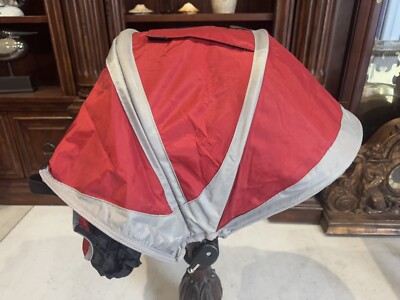 BABY JOGGER CITY MINI GT AND REGULAR STROLLER COMPLETE CANOPY HOOD COVER BLACK