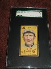 1911 T205 Sam Leever SGC 40 VG 3 ~Pittsburgh Pirates ~Red Sweet Caporal Back