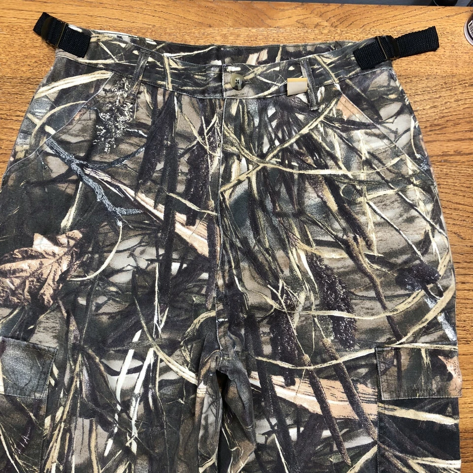 Whitewater Ducks Unlimited Pants Mens M Wetlands Camo Adjustable Waist Hunting - Image 3 of 4