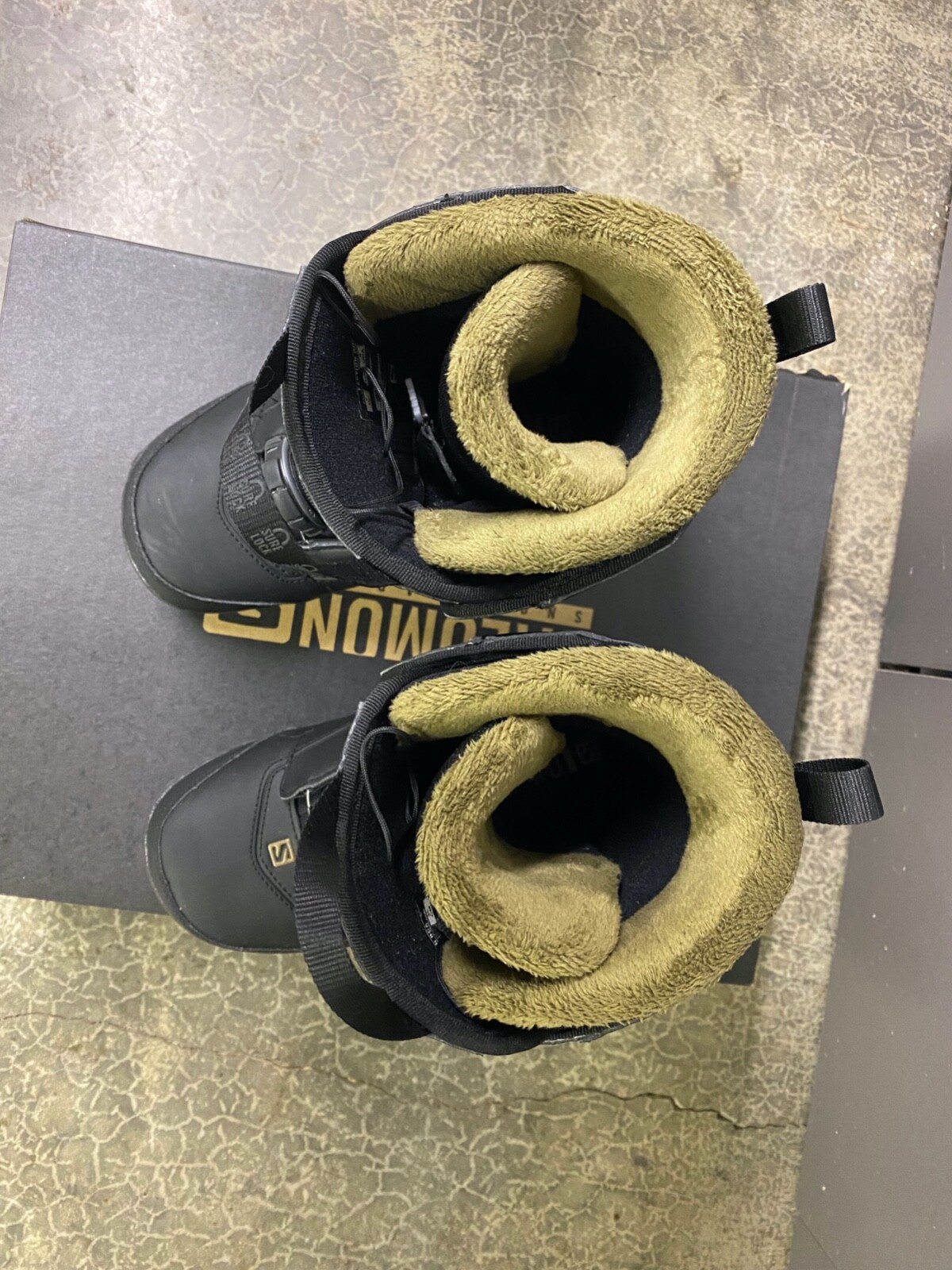 Salomon Faction Boa Snowboard Boots Black Mens Size 8 / 26 cm eBay