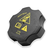 Car Radiator Coolant Reservoir Recovery Cap Compatible with Ram 1500 2014-2021