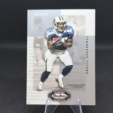 2002 Fleer Box Score Derrick Mason #80 Tennessee Titans Football Card