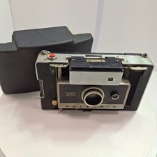 Vintage Polaroid Automatic 250 Land Camera w/ Model 268 Flash   Untested   Parts