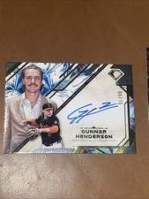 2025 Topps Diamond Icons Gunnar Henderson DRIP Short Print AUTO /15 & FREE Adios