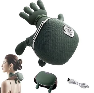 Multi-Functional Shoulder & Neck Massager Heat Electric Acupoint Rechargeable