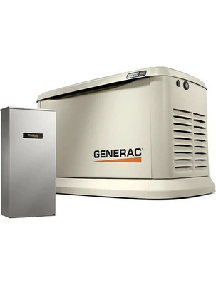 Generac Guardian 26kW Standby Generator w/200 amp Transfer Switch 7291