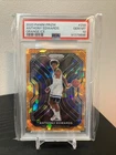 2020 Panini Prizm Anthony Edwards #258 RC Rookie Orange Ice PSA 10