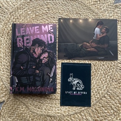 Smut & Sip Leave Me Behind by K M Moronova Signed special Exclusive Edition  