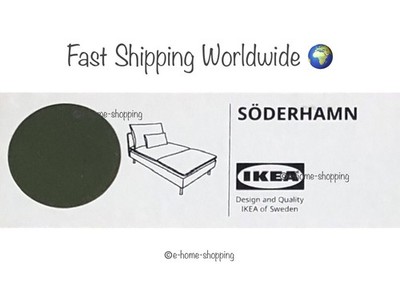 IKEA SODERHAMN Chaiselongue Abschnitt BEZUG Tallmyra dunkelgrün 105.579.27 NEU