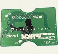 Roland SR-JV80-02 Orchestral Expansion Board Synth Sound Card Used Tested