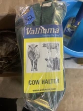 Valhoma Control Cow Halter Orscheln 17 P  GN 121-838-7 Green With Gold Hardware