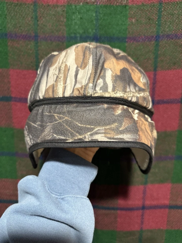Vintage Mossy Oak Camo Insulated Hunting Trapper Ear Flaps Hat Size Lg/Xl  - Image 4 of 4