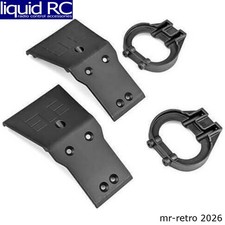 Tekno Rc 9660 Skid Plate And Bumper Cushion Fr Mtsct410 2.0