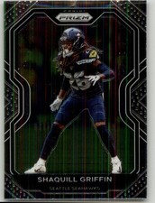 2020 Panini Prizm Shaquill Griffin #298 Mighty Ducks uniform Seattle Seahawks